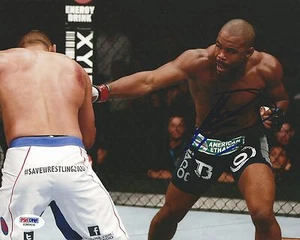 Rashad Evans Signed UFC 8x10 Photo PSA/DNA COA Picture Autograph 167 161 156 145 - Picture 1 of 1