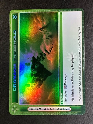 Chaotic (Green) Dranakis Threshold 209/232 DOP 1st Ed Super Rare Location NM/LP - Image 1 of 2