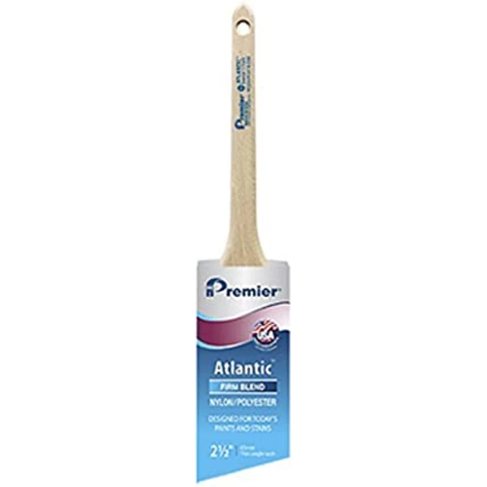 Premier Atlantic 2-1/2 pol. Pincel de tinta ângulo fino firme W - Imagem 1 de 1