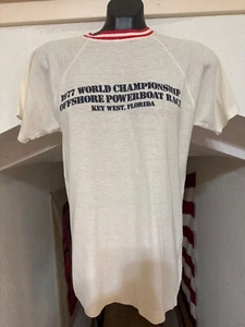 Vintage '77 World Championship Offshore PowerBoat Race KeyWest Shirt TEAM MERCRUISER - Bild 1 von 4