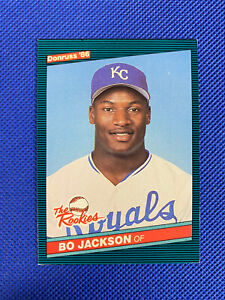 1986 Donruss The Rookies #38 Bo Jackson Kansas City Royals Rookie Card RC #38