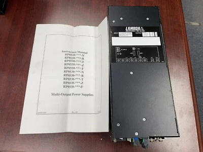 Lamda Electronics RP0550-4CH-N 500W Enclosed AC DC Converters - Image 1 of 4