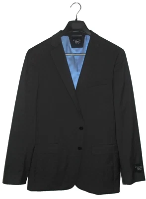 NUEVO CON ETIQUETAS Para hombres 44L 44 Largo Original Pingüino Delgado Mezcla de Lana Dos Botones Traje Chaqueta Foto 1 de 4