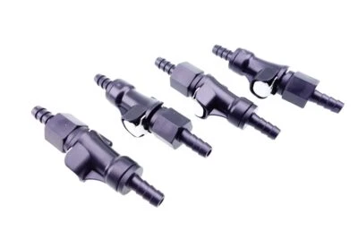 4x 8mm Benzinschlauch Kupplung Schnellverschluss für Roller Motorrard ATV Quad - Bild 1 von 2