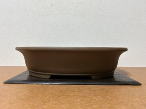 Extra große Tokoname 42 cm " 紀山 " Kiyama traditionelle Bonsai Topf Japan gut - Bild 1 von 13