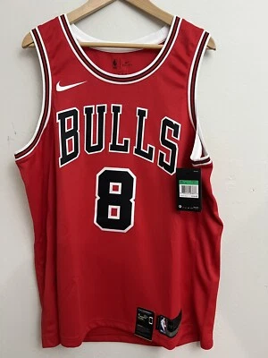 Camiseta Nike NBA Zach Lavine Chicago Bulls Icon Swingman Talla XL 864465-666 Foto 1 de 4