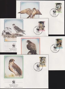 Islandia 1992 fauna, aves rapaces WWF - FDC - Imagen 1 de 1