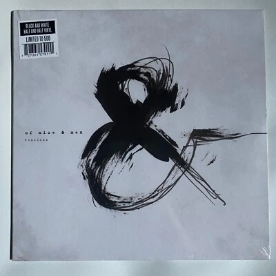 Of Mice & Men – Timeless - White/Black VINYL - Brand New - Only 500 copies Ltd - Image 1 of 2