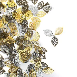 150 Pcs Leaf Charms Metal Pendants for DIY Jewelry Making Finding Supplies - Picture 1 of 7
