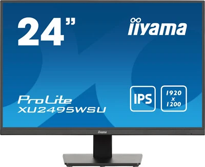 IIYAMA Prolite XU2495WSU-B7 LED-Monitor 61cm 24" 1920x1200 IPS - Bild 1 von 3