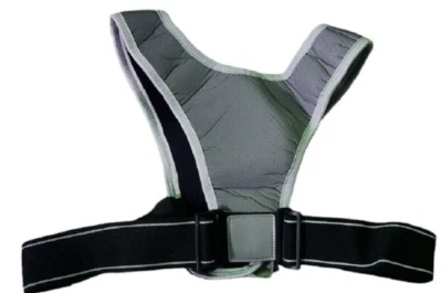 HLNIAO Running Vest Lightweight  Adjustable Band Pockets Silver - Image 1 of 4