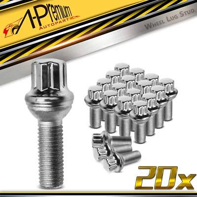 20x M14-1.5 Wheel Lug Bolt for Mercedes-Benz C207 C200 C300 E280 E500 S430 S500 - Image 1 of 4