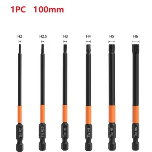 High Performance Electric Wrench Drill Bits for Hex Head 100mm Metric Bit - Picture 1 of 44