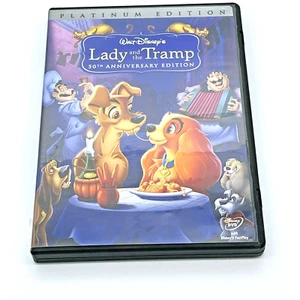 Lady And The Tramp Disney 50th Anv Platinum Edition Classic 2006 - Picture 1 of 7