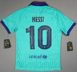 FC Barcelona 2019/20 Leo Messi Champions League Vapor Trikot Kit AR9343-310 Neu mit Etikett - Bild 1 von 16