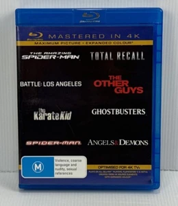 8-Movie Collection Blu-ray Mastered 4K Ghostbusters Total Recall Region B - Picture 1 of 6