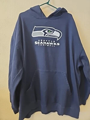 Majestic Seattle Seahawks Hoodie MEN'S Size 4 XL  - Image 1 of 3