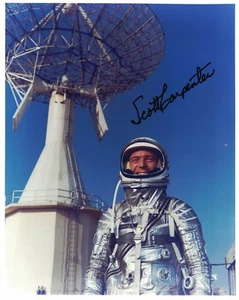  Scott Carpenter Mercury Astronaut signiertes Foto  - Bild 1 von 1