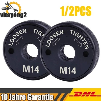 Schnellspannmutter SDS Clic M14 für Black & Decker Dewalt Makita Winkelschleifer - Bild 1 von 4