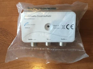 Multimedia Dosenaufsatz MMDoA TV Radio Internet WLAN ECAD Multi Media Neu OVP - Bild 1 von 2