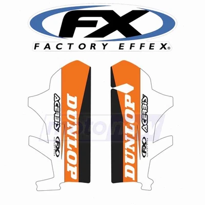 Factory Effex Sponsor Logo Lower Fork Guard Graphic for 2008-2014 KTM 450 fc Foto 1 de 4