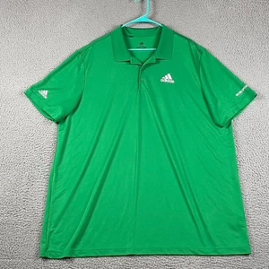 Polo de golf CBS Sports Logo Crew para hombre Adidas 3XL bordado verde primicio - Imagen 1 de 10