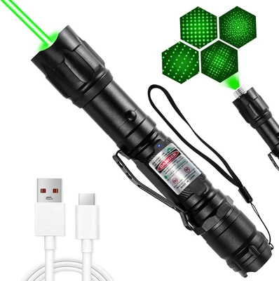 [Professional] Rechargeable Green Laser Pointer High Power Green Beam Laser Ligh - Image 1 of 4