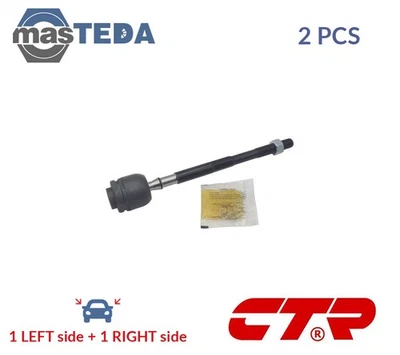 CR0233 TIE ROD AXLE JOINT PAIR FRONT CTR 2PCS NEW OE REPLACEMENT - Image 1 of 4