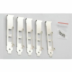 10 pcs Full Height Bracket for Intel X520-DA2 X520-SR2 X520-LR2 X710-DA2 - Picture 1 of 3