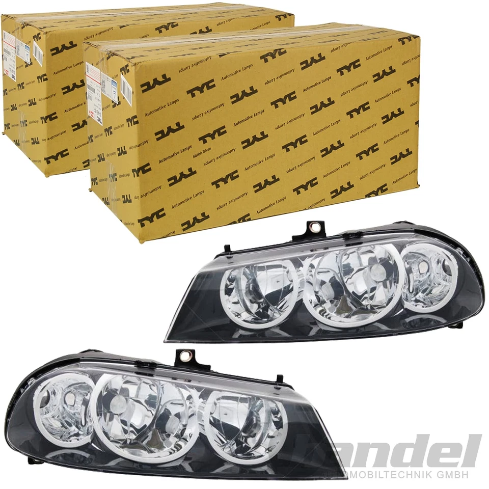 2x FAROS TYC H7/H1 IZQUIERDA+DERECHA ALFA ROMEO 156 DESDE 10.2003 FACELIFT