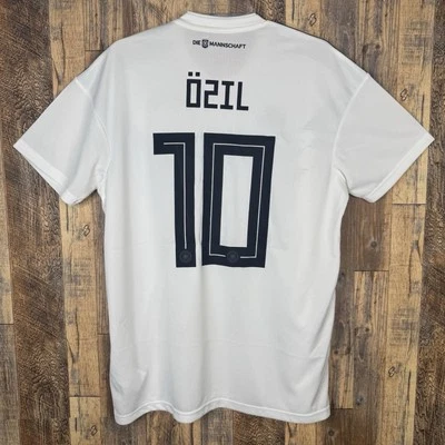 Camiseta de fútbol local Alemania 2018 OZIL #10 Adidas BR7843 para hombre talla L Foto 1 de 4