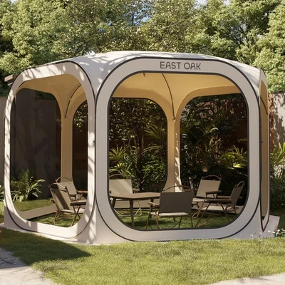 EAST OAK Screen House Tent Pop-Up, Portable Screen Room Canopy Instant Screen Te - Image 1 of 4