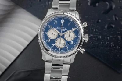 Breitling Navitimer 8 Chronograph Stahl Automatik Herrenuhr AB011713 B&P 2019 - Bild 1 von 4