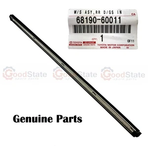 Genuine Toyota LandCruiser HZJ81 Rh Rear Door Glass Weatherstrip Inner - Picture 1 of 2