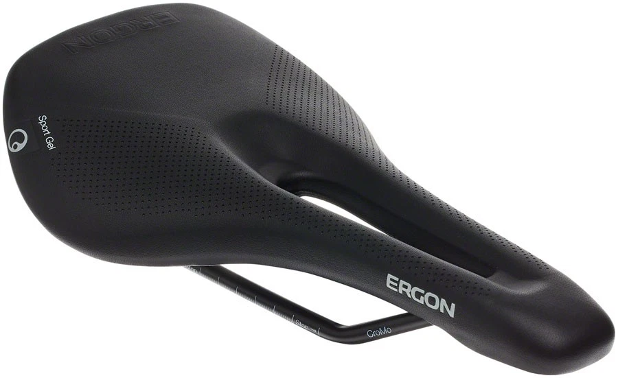 Ergon SR Sport Gel Saddle - Chromoly, Black, Women's, Medium/Large - Image 1 of 1