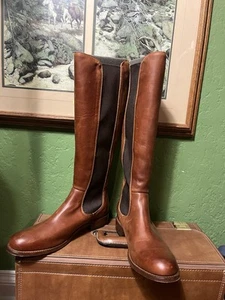 Frye Boots - Brown Knee High Riding Boots - Size 11 M. - Women - Picture 1 of 17