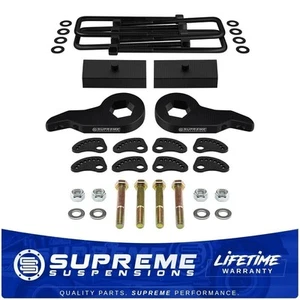3" Front + 1" Rear Lift For 1999-2007 Chevy Silverado 4WD - Camber Alignment Kit - Picture 1 of 12