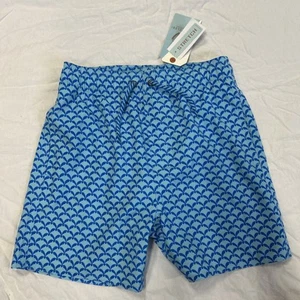 NWT Class Club Boy's Lined Swim Trunks Shorts Blue Ray Sz 8 Summer Swim Pool - Picture 1 of 10