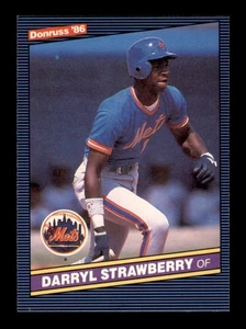 1986 Donruss #197 Darryl Strawberry - Picture 1 of 2
