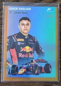 2024 Topps Chrome Formula 1 Isack Hadjar 1954 Gold #24/50 #1954-28 - Picture 1 of 2