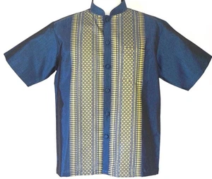 Asian shirt for men, khmer clothes khmer shirt Thai-lao dress,Thai Tradition - Picture 1 of 14