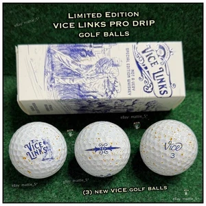VICE LINKS PRO DRIP Limited Edition Golfbälle - NEUE HÜLLE (3 BÄLLE) The Open - Bild 1 von 1