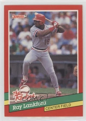 1991 Donruss The Rookies Ray Lankford #8 - Image 1 of 2