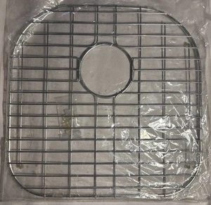 Kitchen Sink Bottom Grill Grid Protector Stainless Steel New 16-1/4x16-1/4”  - Picture 1 of 1