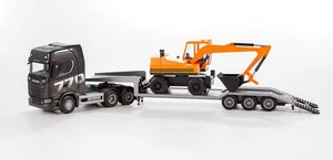 EMEK - Camion avec porte engins et Pelle - SCANIA 770S 6x4 - 1/25 - EMEK30607 - Picture 1 of 1