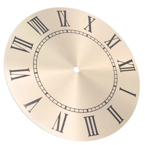 Aluminium Dial Face for Quartz Clocks 243mm with Roman Numerals for Decoration - Picture 1 of 12