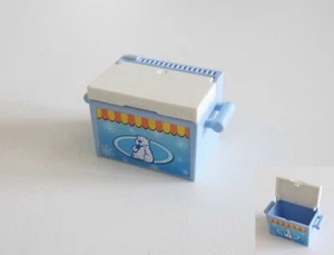 PLAYMOBIL (V326) LOISIRS - Glacière Electrique Bleu Clair Boutique 5555 - Imagen 1 de 1