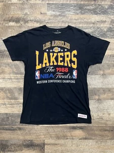 Mitchell & Ness NBA Finals Los Angeles Lakers 1988 Champions T-Shirt Medium - Picture 1 of 5
