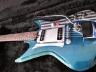 Vintage Teisco K-2 L Electric Guitar With Hard Case Maintenance Completed