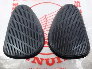 Fit For Honda S90 CS90 Fuel Tank Knee Grip Rubber Cover L/R Pair New - Picture 1 of 2